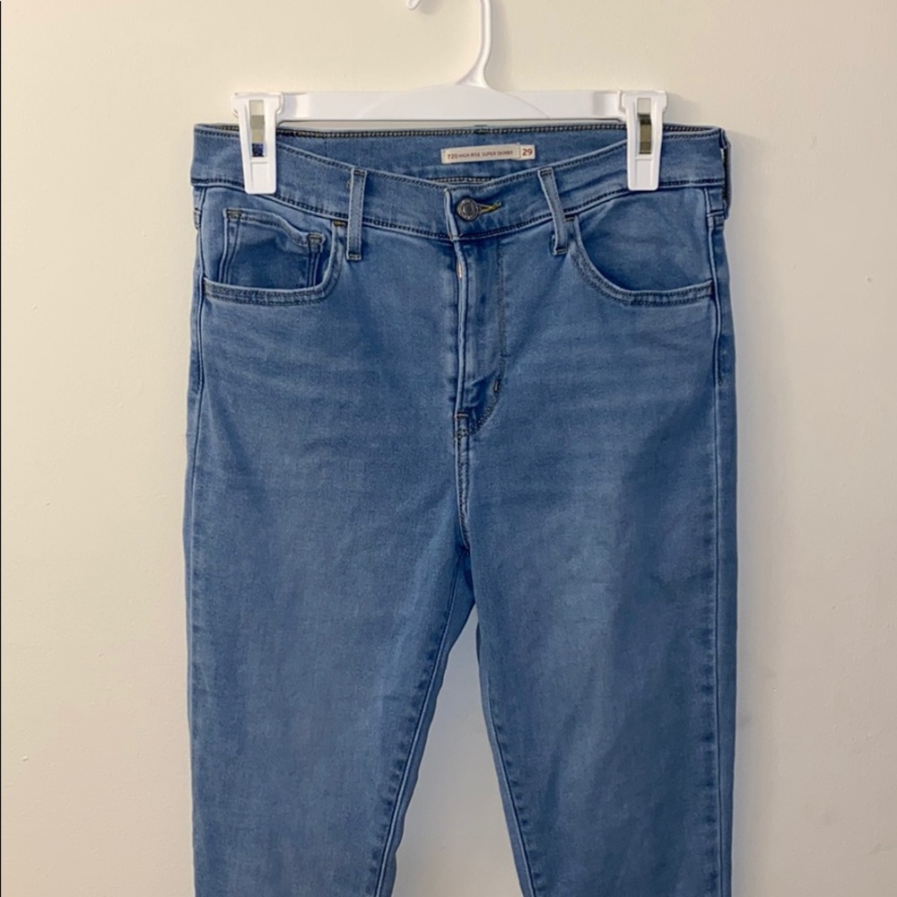 Levi's 720 High Rise Super Skinny Jeans